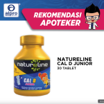 Natureline Cal D Junior Vit D3 & Kalsium Anak